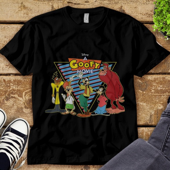 Disney Goofy Movie All Characters Unisex Adult T-shirt Kid Shirt - Picture 1 of 2